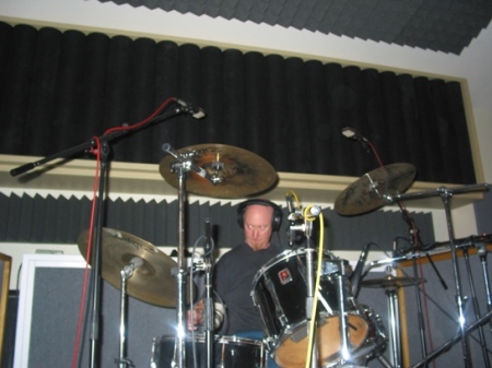 A recording gig at Hansek studios